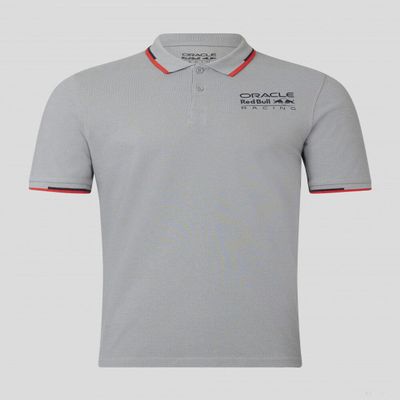 Castore Red Bull Racing F1 Core Logo Polo Grey - XL