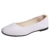 Hbeylia Women's Slip On Ballet Flats Fashion Round Toe Flock Up Lightweight Comfort Low Heels Flats Loafers Mary Jane Walking Shoes for Bridesmaid Wedding Party Dance view 1