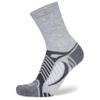 Balega Ultralight Lightweight Performance Crew Athletic Running Socks for Men and Women (1 Pair), Grey/White, X-Large view 1