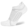 Balega Ultralight Lightweight Performance No Show Athletic Running Socks for Men and Women (1 Pair), White/Space Gray, Small view 1