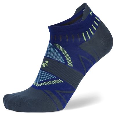 Balega Hidden Dry Moisture Wicking Performance No Show Athletic Running Socks for Men and Women (1 Pair), Cobalt, Large
