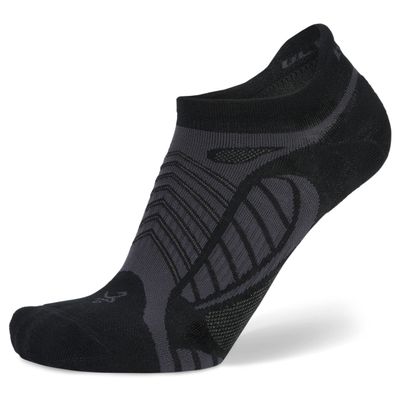 Balega Ultralight Lightweight Performance No Show Athletic Running Socks for Men and Women (1 Pair), Black, Medium
