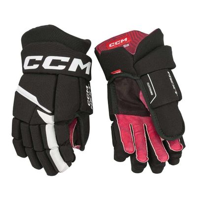 CCM Next Ice Hockey Gloves, Senior (Navy/White, 15")