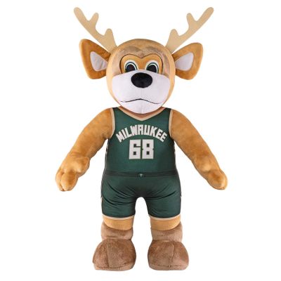 Bleacher Creatures Milwaukee Bucks Bango 20" Jumbo NBA Mascot Plush Figure - A Mascot for Play or Display