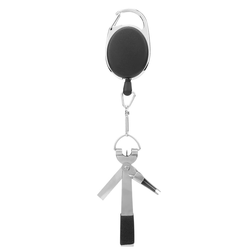 Alomejor Fly Fishing Knot Tying Tools Quick Knot Tool Line Cutter Clipper Nipper Tackle for Fishing Hooks,Lures,Flies