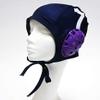 Turbo Standard Water Polo Cap Set with 3 Numbers (Purple) view 2