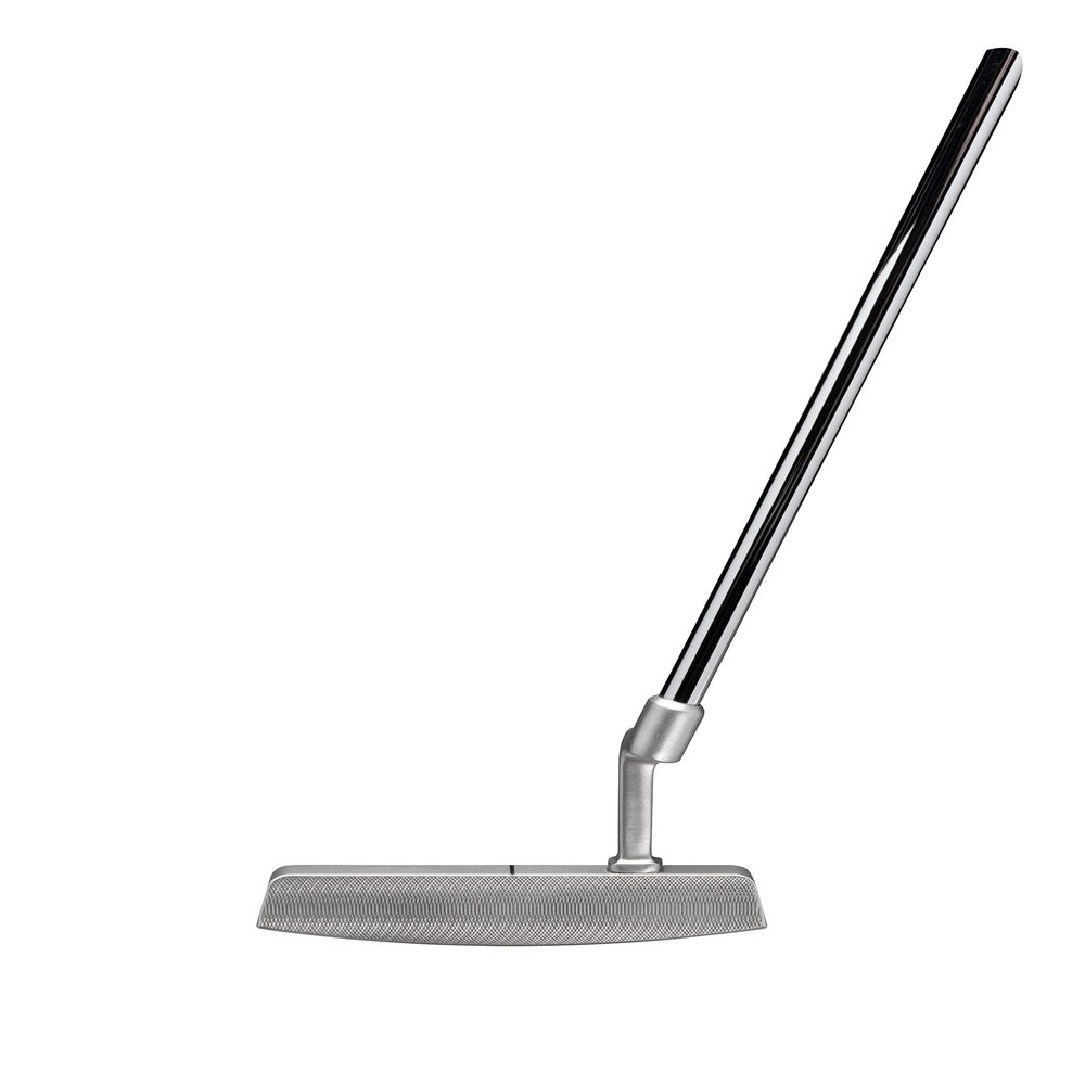 Bell Matte Plumbers Neck 360 Full-Offset Toe Hang Golf Putter- Winn Jumbo Grip- Right Hand (33 Inches)