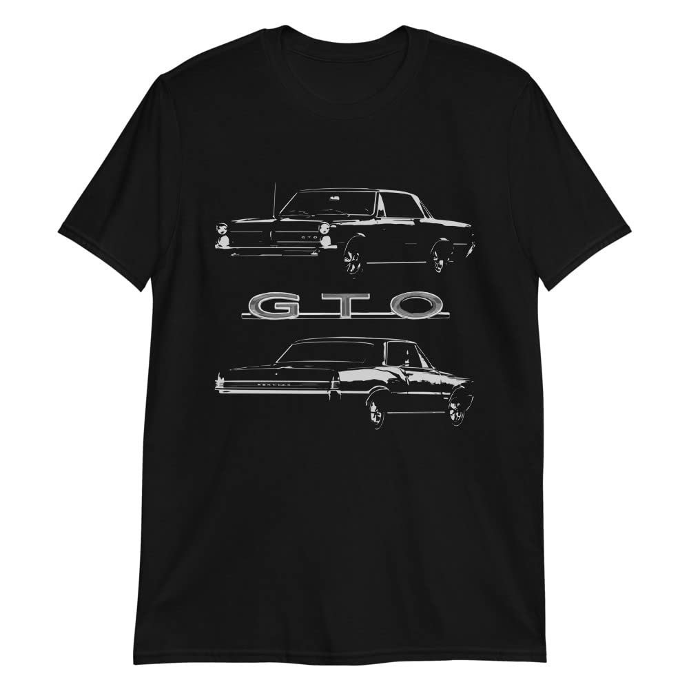 1965 GTO Owner Classic Car Club Muscle Cars Custom T-Shirt Black