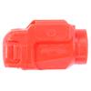 American Safety Props - Non-Functional Solid Polymer Holster Molding Firearm Light Prop - Blaze Orange - U.S.A. Made - Compatible with TLR-7 - Streamlight view 2