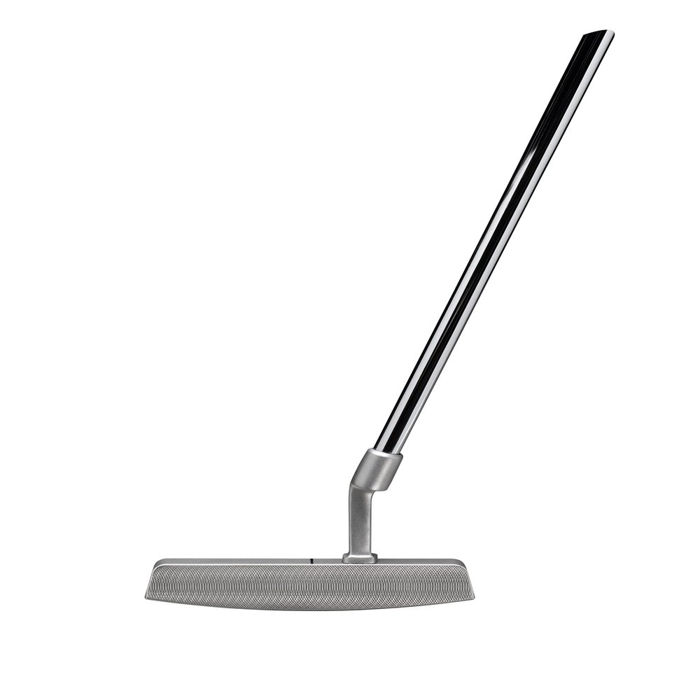Bell Matte Plumbers Neck 410 Full-Offset Golf Putter Face-Balance Winn Midsize Grip-Right Hand (38 Inches)