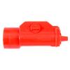 American Safety Props - Non-Functional Solid Polymer Holster Molding Firearm Light Prop - Blaze Orange - U.S.A. Made - Compatible with TLR-1 - Streamlight view 1
