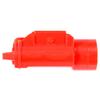 American Safety Props - Non-Functional Solid Polymer Holster Molding Firearm Light Prop - Blaze Orange - U.S.A. Made - Compatible with TLR-1 - Streamlight view 2