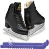 Jackson Ultima Freestyle DJ2192 Men's Figure Skates Width: M, Size: Adult 9.5 Bundle with Skate Guards view 1