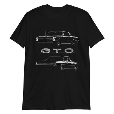 1965 GTO Owner Classic Car Club Muscle Cars Custom T-Shirt Black