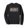 Rainbow Radiation Oncology Nurse Radiologic Technologist Sweatshirt view 1