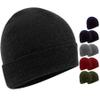 Trail Maker 10 Pack Knit Winter Hats - Bulk Hats for Kids, One Size Stretch Warm Beanies for Homeless, Foster Kids, Boys, Girls, Fall, Winter view 2