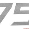 Lund Boat Decal 2339230 | 1750 Metallic Silver Sticker 6 1/2 x 1 1/2 Inch view 3