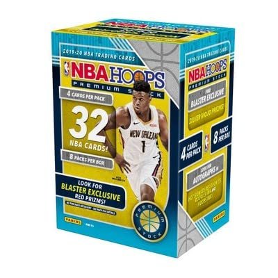 2019/20 Panini Hoops Premium Stock Basketball Blaster Box