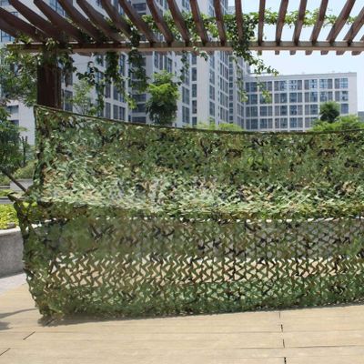 Pealihuy Camouflage Net Sunscreen Nets Camouflage Netting Jungle Camping Military Hunting Shooting Sunscreen,6X8m