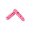 2 x Replacement Brake pad Inserts for Fibrax Brompton Bikes Pink view 1