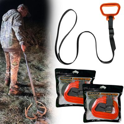 MULTUS Deer Drag Tie Down Hunting Gear - 4 Pack