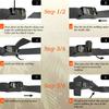 MULTUS Deer Drag Tie Down Hunting Gear - 4 Pack view 3