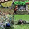 Pealihuy Camouflage Net Sunscreen Nets Camouflage Netting for Hunting Blind Sunshade Shooting Theme Party Decoration,8X10m view 4