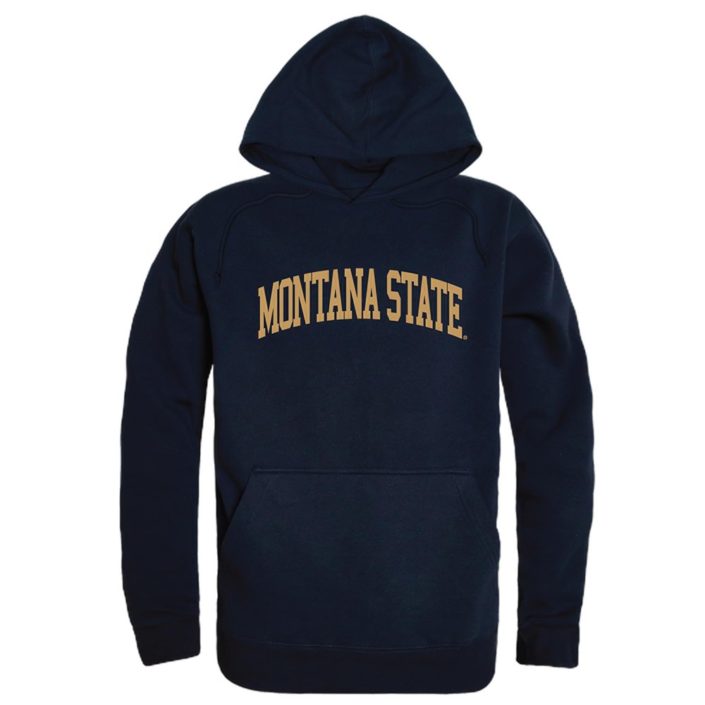 W Republic Montana State Bobcats College Fleece Pullover Hoodie, Adult Unisex, Navy, XX-Large - NCAA Officially Licensed Apparel