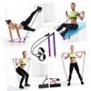 Adjustable Bar for Fitness Bodybuilding Yoga Stick for Home Gym Exercise Purple Pilates Equipment for Yoga and Full-Body Workouts view 2