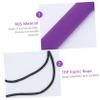 Adjustable Bar for Fitness Bodybuilding Yoga Stick for Home Gym Exercise Purple Pilates Equipment for Yoga and Full-Body Workouts view 4