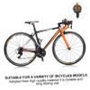 2pcs Professional Handlebar Bike Bells Aluminum Alloy Cycling Accessory Crisp Sound for Mountain and Road Fits Handlebars Essential Safety Warning Tool view 3