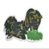 JFFCESTORE Funny Night Vision Beauty Morale Tactical Patch PVC Rubber Morale Patch Hook Backed Emblem (Green) view 1