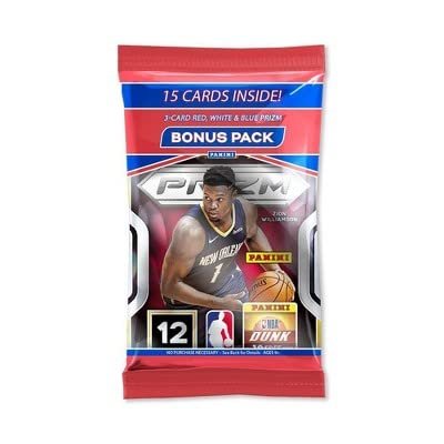 2020-21 Panini Prizm NBA Basketball 15-Card Cello Pack