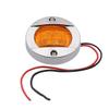 12V LED Stern Light Boat Marine Navigation Light Trailer truck side lights Stainless Steel (Red) view 2