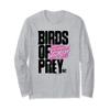 Birds of Prey Black and Pink Logo Long Sleeve T-Shirt view 1