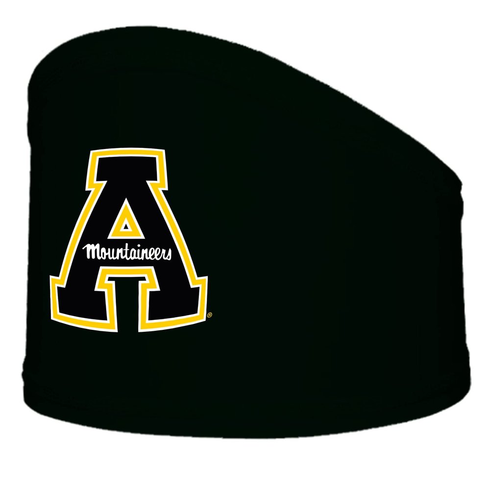 Appalachian State Sports Headband for Men, Football Skull Wrap with College Logo and Design - Stretchy Moisture Wicking 100% Polyester