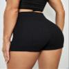SOFULU Textured Solid Shorts (Color : Black, Size : Medium) view 2