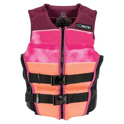 Connelly Women's Classic Neoprene Vest - Pink, Medium
