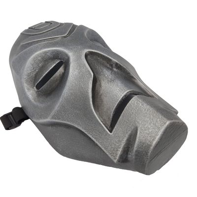 Dragon Priest Mask Gray Cosplay Handmade.