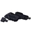Leather Gun Buttstock Cheek Rest Pad with Matched Sling and Loops, No Drill/No Mounts Needed (Black (.357 .30-30 .38), Righty Handed) view 3