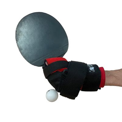active hands Angled Gripping Aid with Rubber Strap (Small, Left)