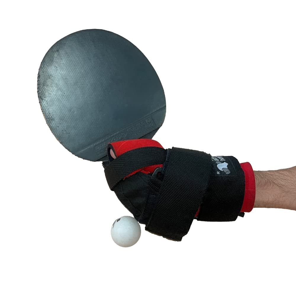 active hands Angled Gripping Aid with Rubber Strap (Small, Left)