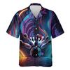 Light Bowling Hawaiian Shirt for Men - Sport Cruise Shirt, Button Down Shirt Short Sleeve (MP_Bowling_02) Size 5XL view 1
