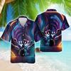 Light Bowling Hawaiian Shirt for Men - Sport Cruise Shirt, Button Down Shirt Short Sleeve (MP_Bowling_02) Size 5XL view 2