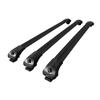 accessorypart Compatible with Skoda Yeti 2009-2017 ACE-1 Car Roof Rack Cross Bar Black Aluminium 3 Bars view 1