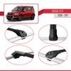 accessorypart Compatible with Skoda Yeti 2009-2017 ACE-1 Car Roof Rack Cross Bar Black Aluminium 3 Bars view 4
