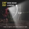 INWOSNEY LED Headlamp with Motion Sensors, 230 Wide Beam Headband Light, 10 Lighting Modes, Three Color Light, COB XPE Lightweight Waterproof Head Light2 Pack, 3LHL view 2