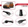 accessorypart Compatible with Kia Soul (AM) 2008-2013 ACE-1 Model Car Roof Rack Cross Bar Black Aluminium 3 Bars view 4