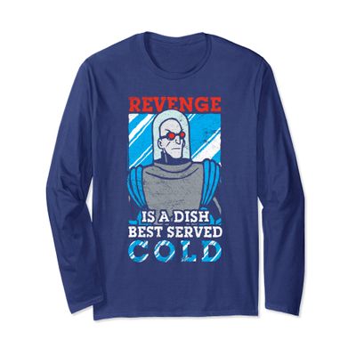 Batman: The Animated Series Mr. Freeze Served Cold Long Sleeve T-Shirt
