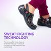 Anywear Zone Clogs - EVA-Cushioned Non Slip Work Shoes - Slip Resistant Work Shoes for Women & Men - Nursing Clogs with Back Strap - Glacier Pearl - 11 Women/9 Men view 4